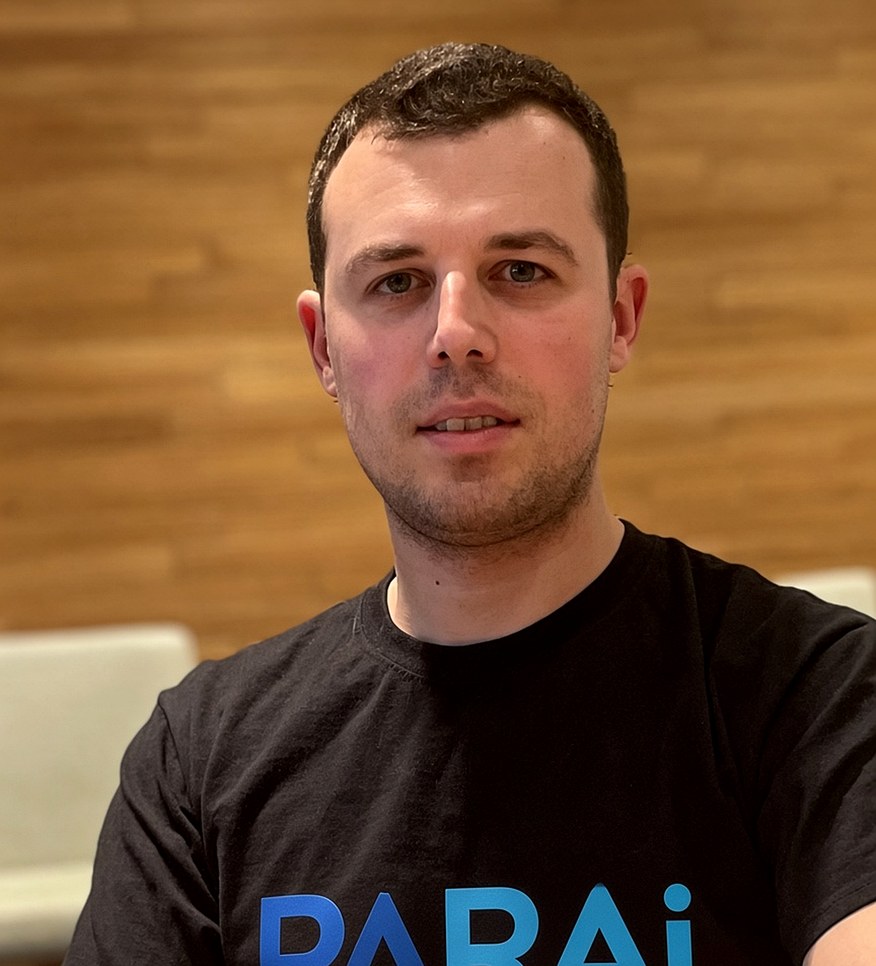 Kristyan, co-founder of PARAi